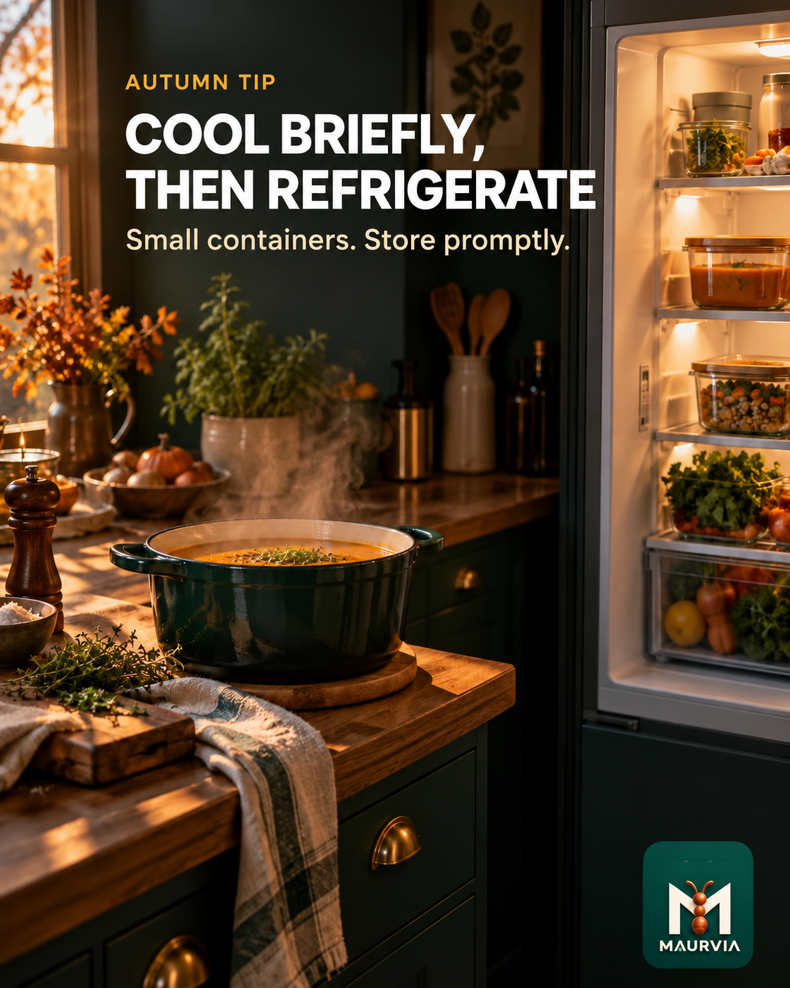 Let it Cool Before Storing