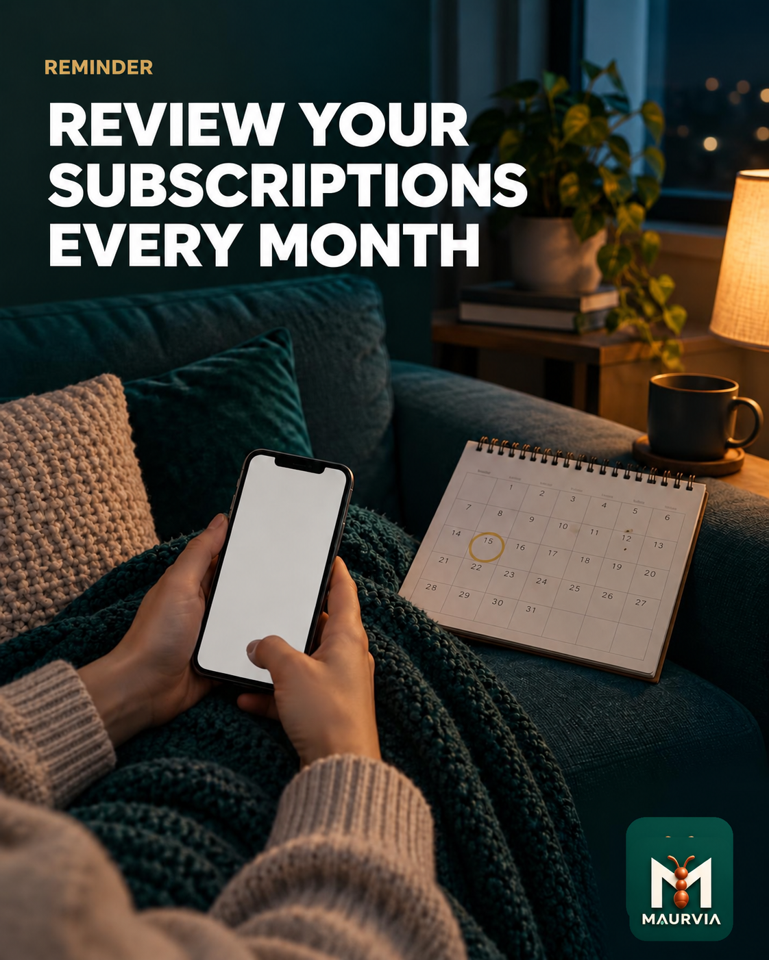 Review Your Subscriptions Every Month