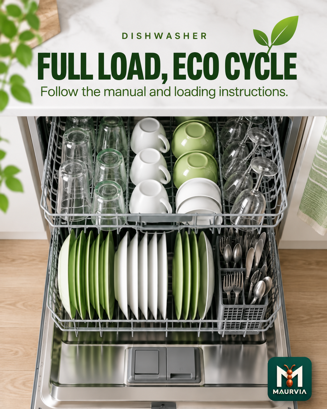 Use the Eco Program According to the Manual and Load